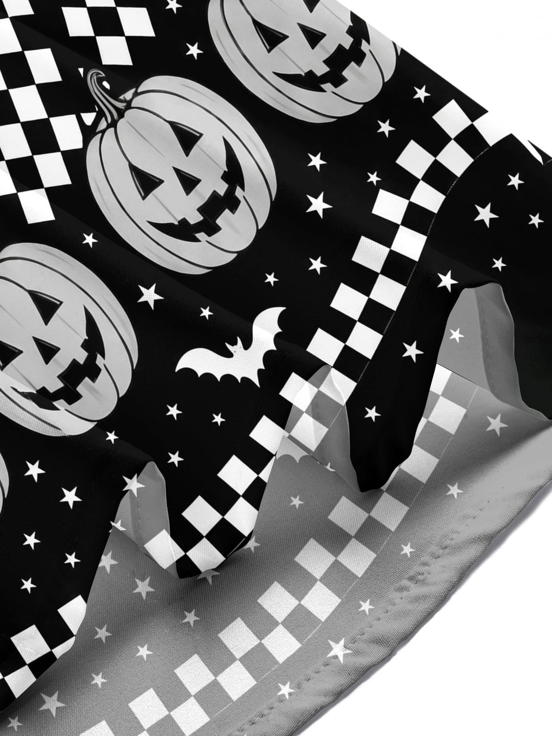 Oceanlyte Men's Graphic Halloween Skulls Print Short Sleeve Shirt with Chest Pocket