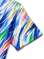 Oceanlyte Abstract Men's Pocket Short Sleeve Shirts
