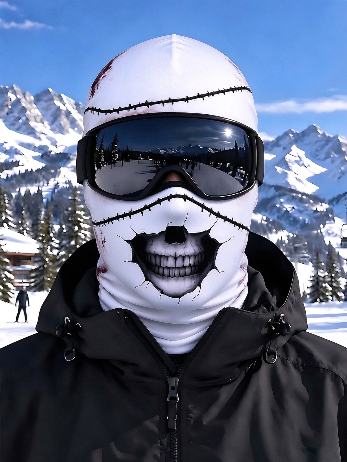 Oceanlyte Dark Skull Ski Mask