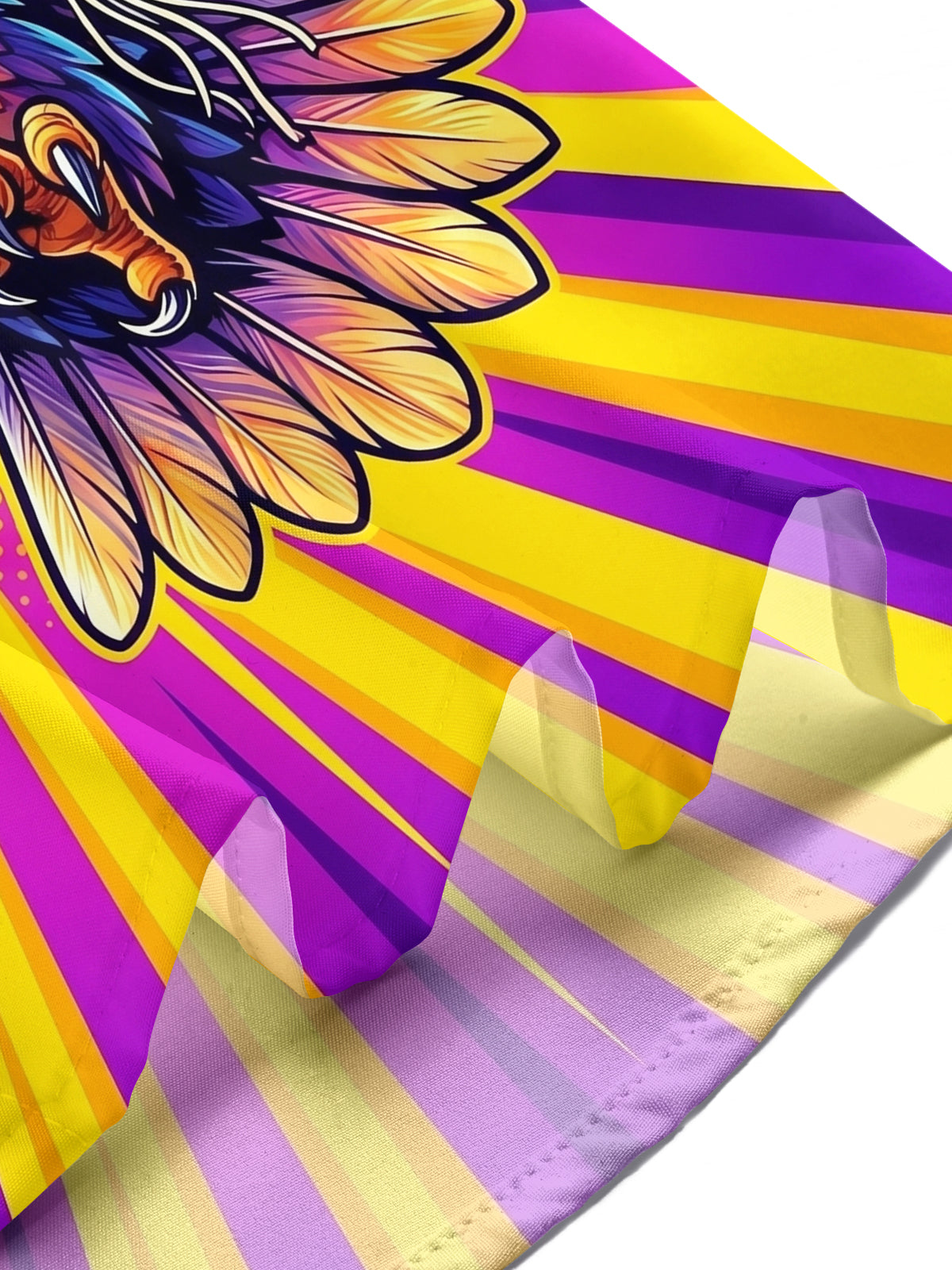 Oceanlyte Men's Short Sleeve Shirt - Eagle Holding Halloween Balloons And A Potion Drink Print with Chest Pocket