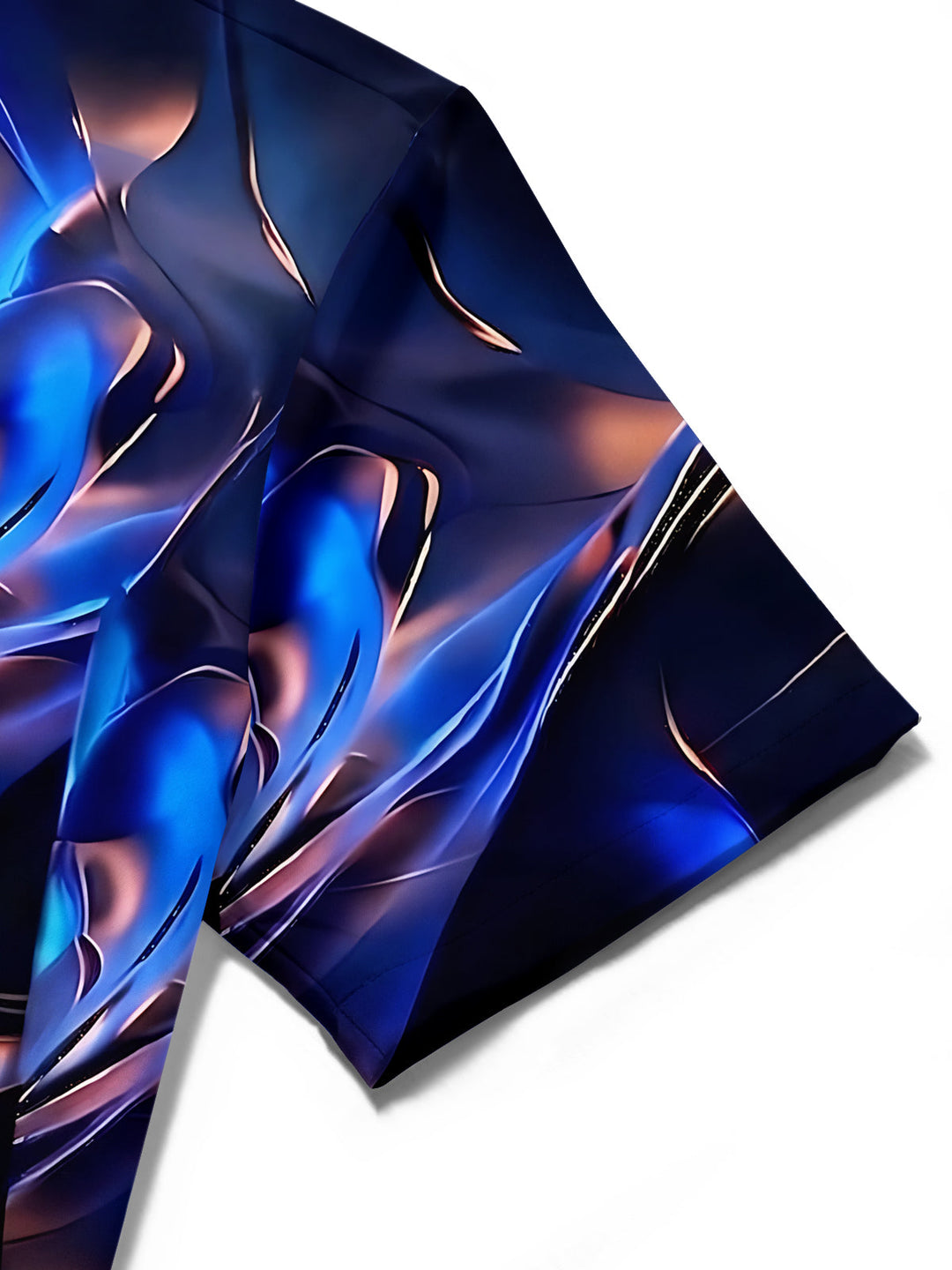 Abstract Men's Pocket Short Sleeve Shirts
