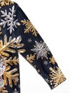 Oceanlyte Men's Graphic Christmas Print Holiday Print Long Sleeve Shirt with Chest Pocket