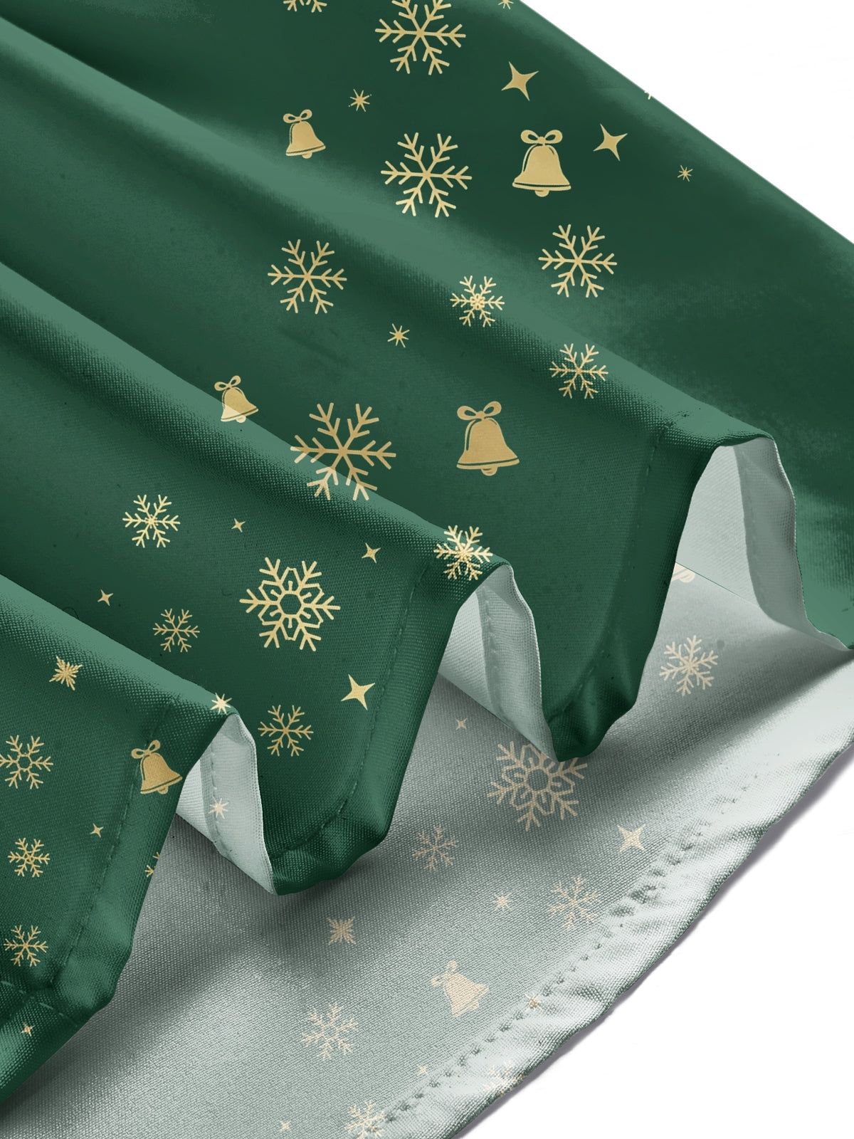 Oceanlyte Men's Graphic Christmas Print Holiday Print Long Sleeve Shirt with Chest Pocket