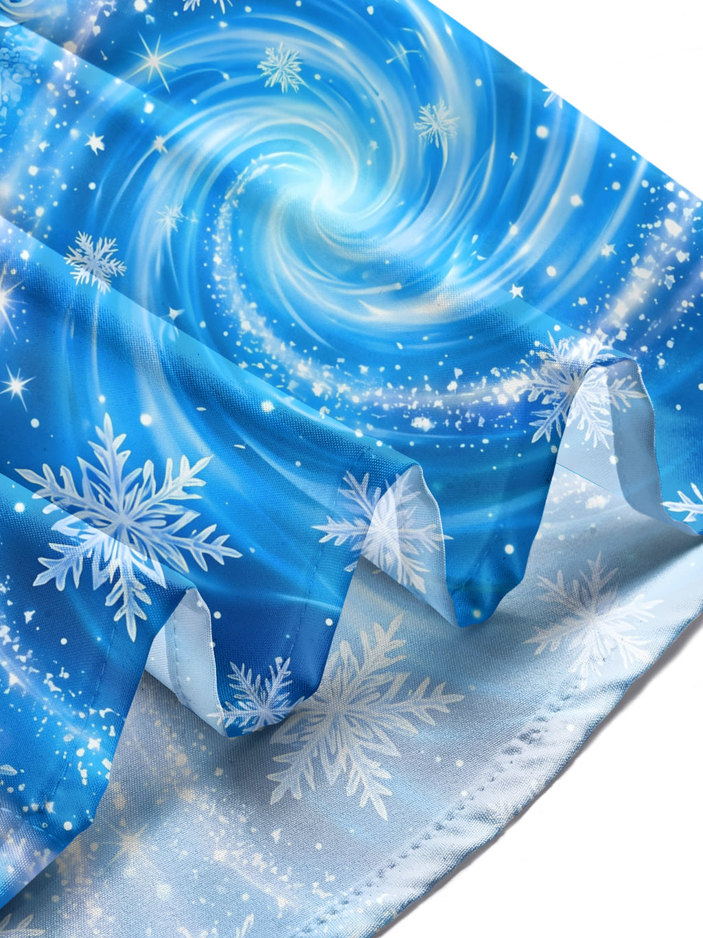 Oceanlyte Men's Printed Christmas Train And Gifts Print Long Sleeve Shirt
