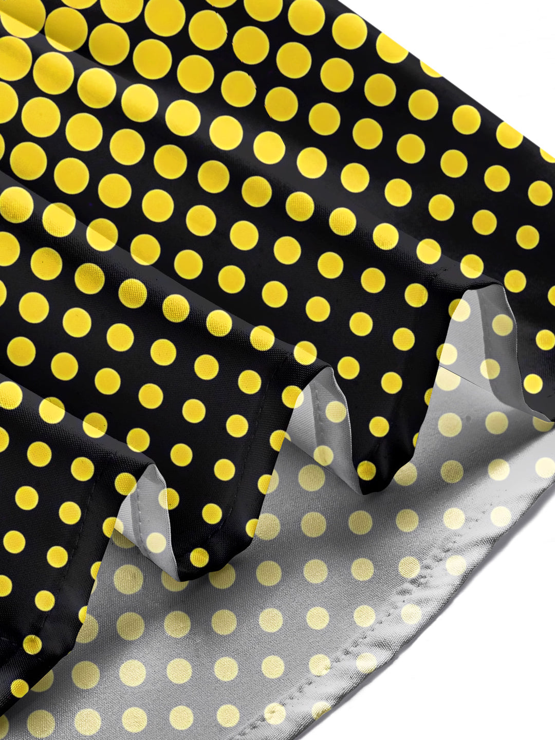 Oceanlyte Men's Geometric Polka Dot Gradient Print Long Sleeve Shirt with Chest Pocket