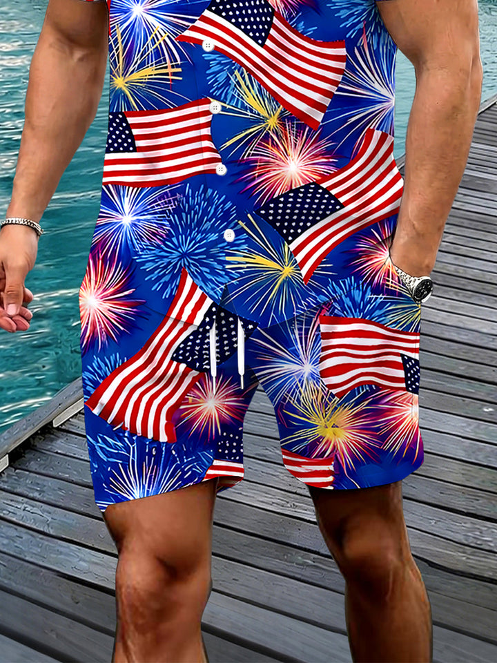 Independence Men's Pocket Short Sleeve Set