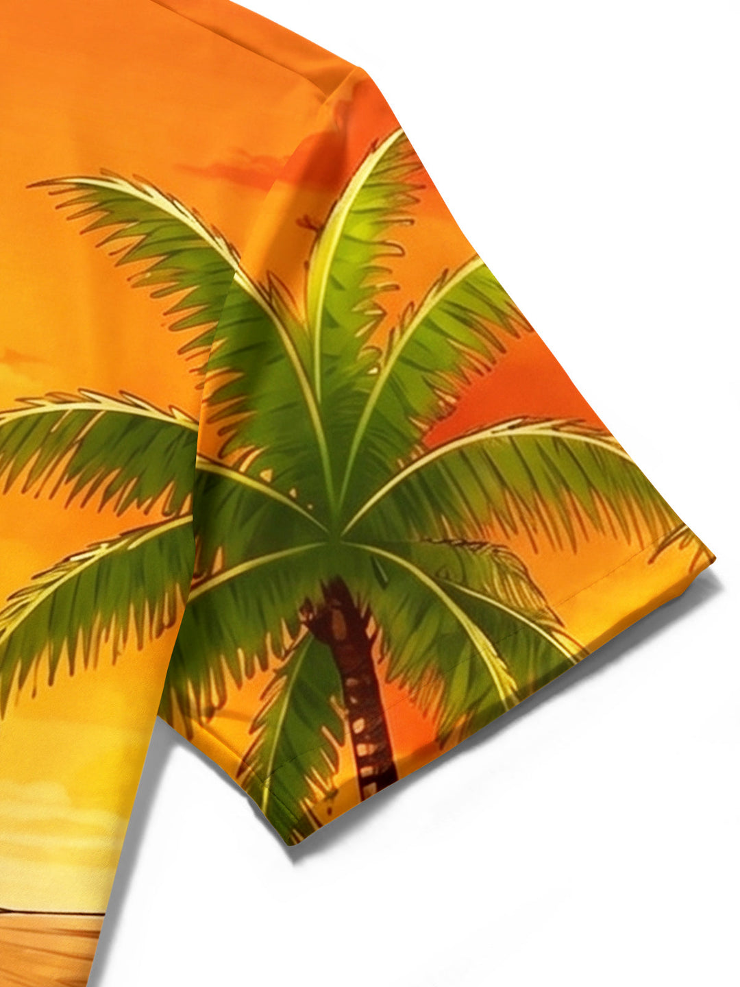Hawaiian Vacation Santa Claus Men's Pocket Short Sleeve Shirts