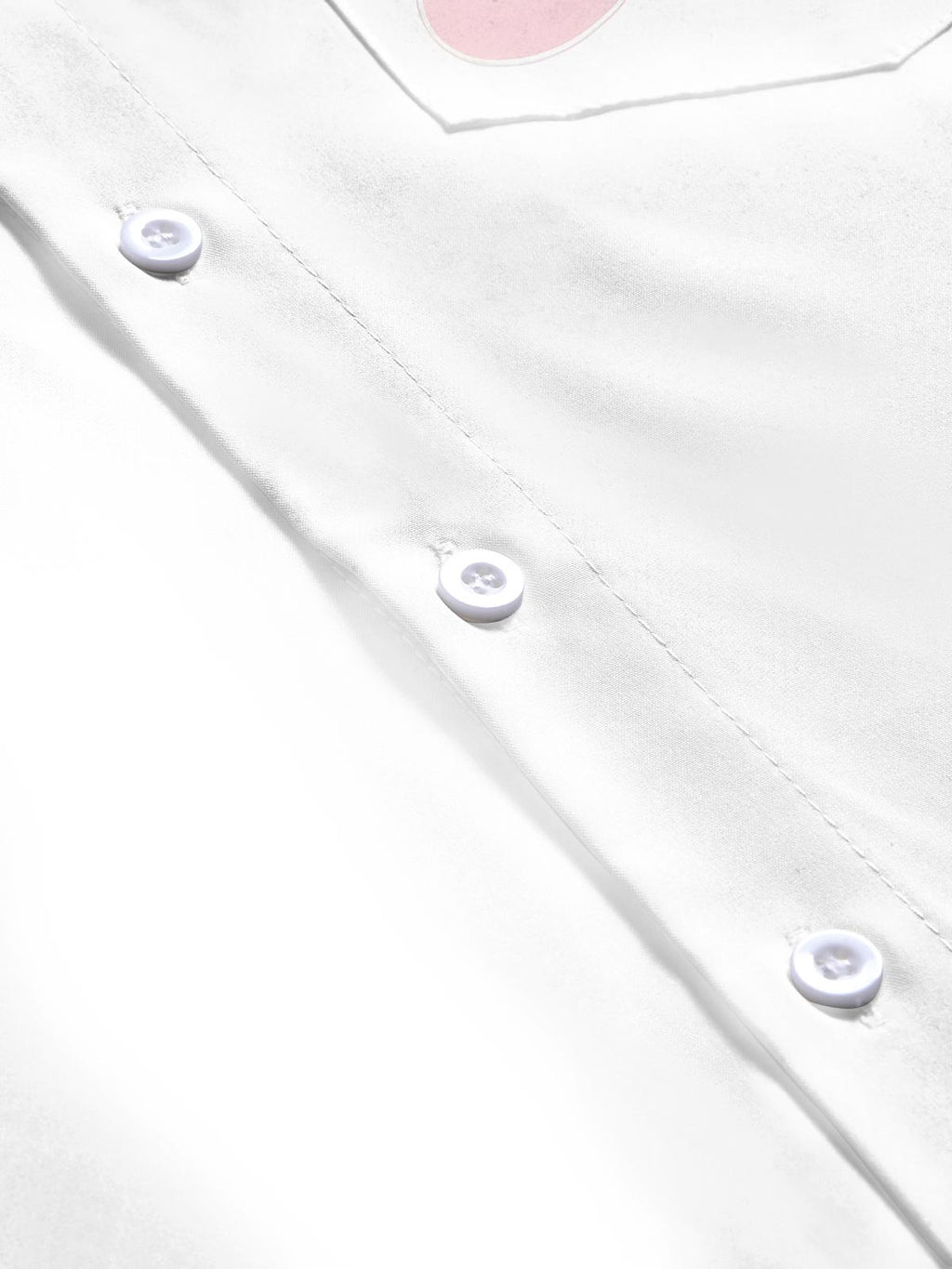 Oceanlyte Fun Cherry Cocktail Wine Men's Pocket Short Sleeve Shirts