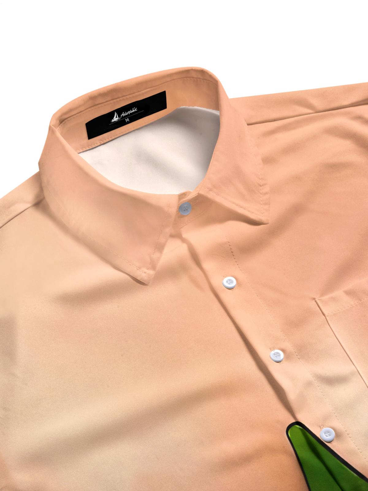 Oceanlyte Funny Christmas Costume Men's Pocket Short Sleeve Shirts