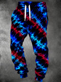 Oceanlyte Men's Tie Dye Abstract Tie Dye Pattern Pants