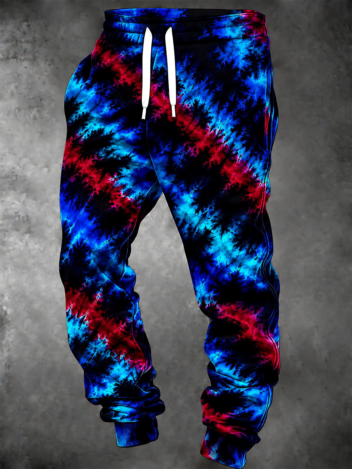 Oceanlyte Men's Tie Dye Abstract Tie Dye Pattern Pants