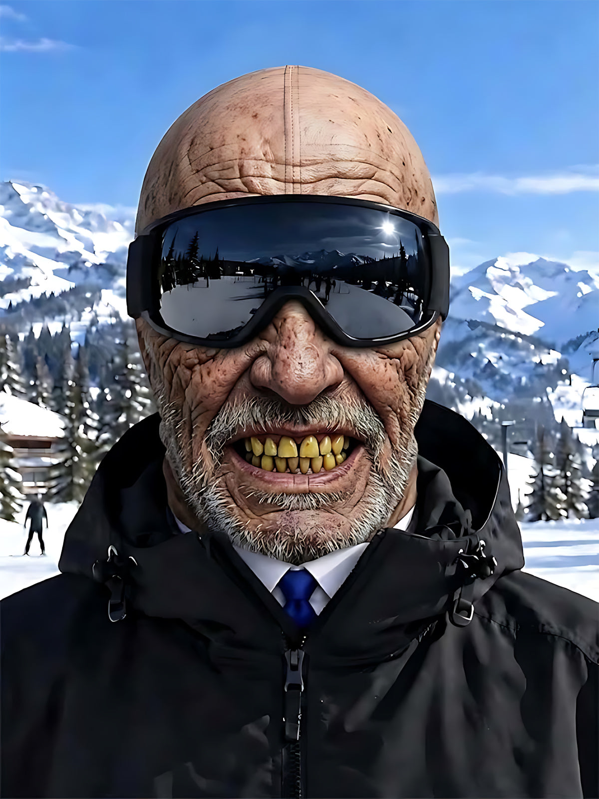 Oceanlyte Funny Old Man Ski Mask