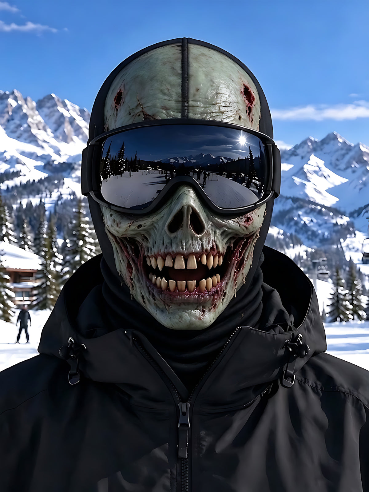 Oceanlyte Zombie Skull Ski Mask
