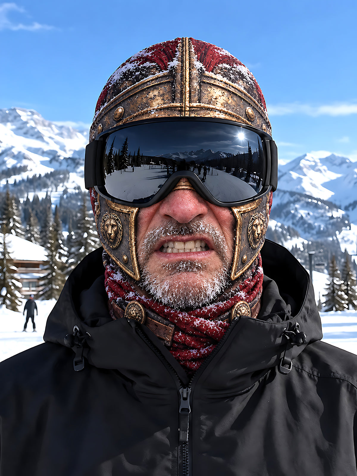 Oceanlyte Funny Face Ski Mask