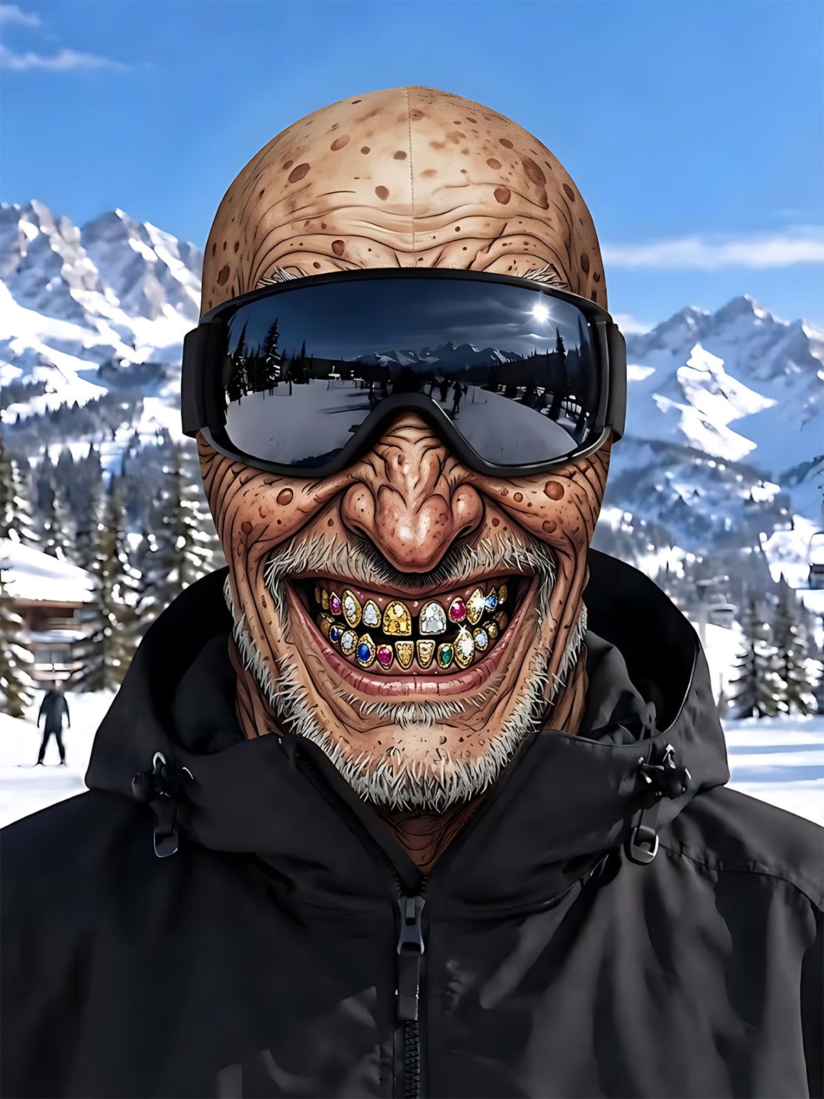 Oceanlyte The Old Man with Gold Teeth Ski Mask