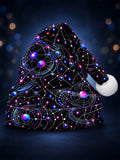 Oceanlyte Men's Geometric Christmas Neon Constellation And Planets Print Hat