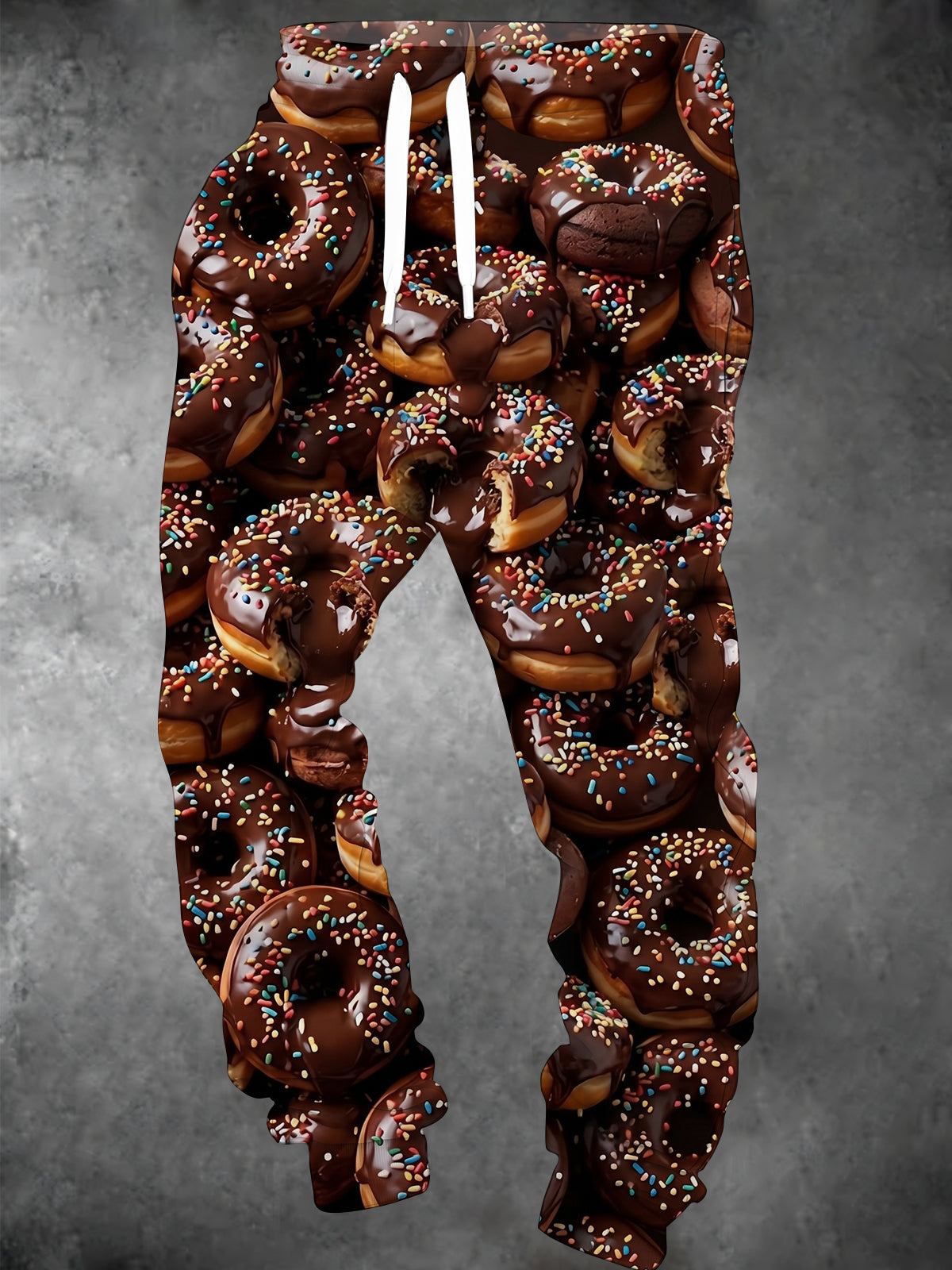 Oceanlyte Men's Graphic Chocolate Doughnuts With Sprinkles Print Pants
