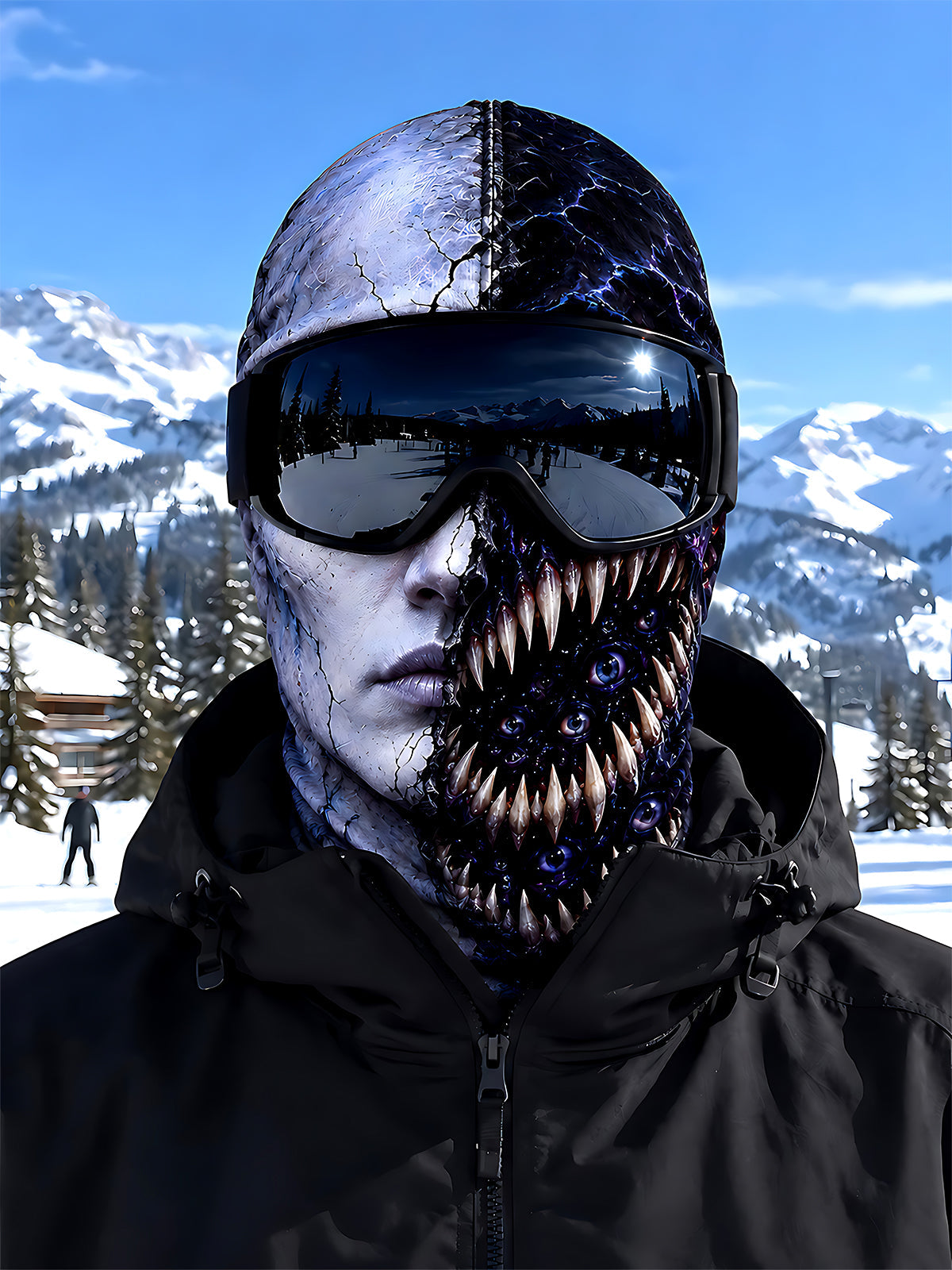 Oceanlyte dark Monster Ski Mask