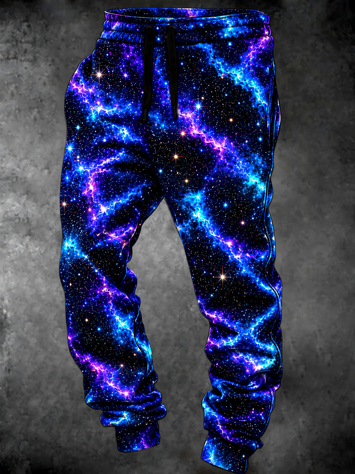 Oceanlyte Men's Abstract Galaxy Nebula And Stars Print Pants