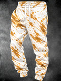 Oceanlyte Men's Tie Dye Tie Dye Splatter Pattern Pants