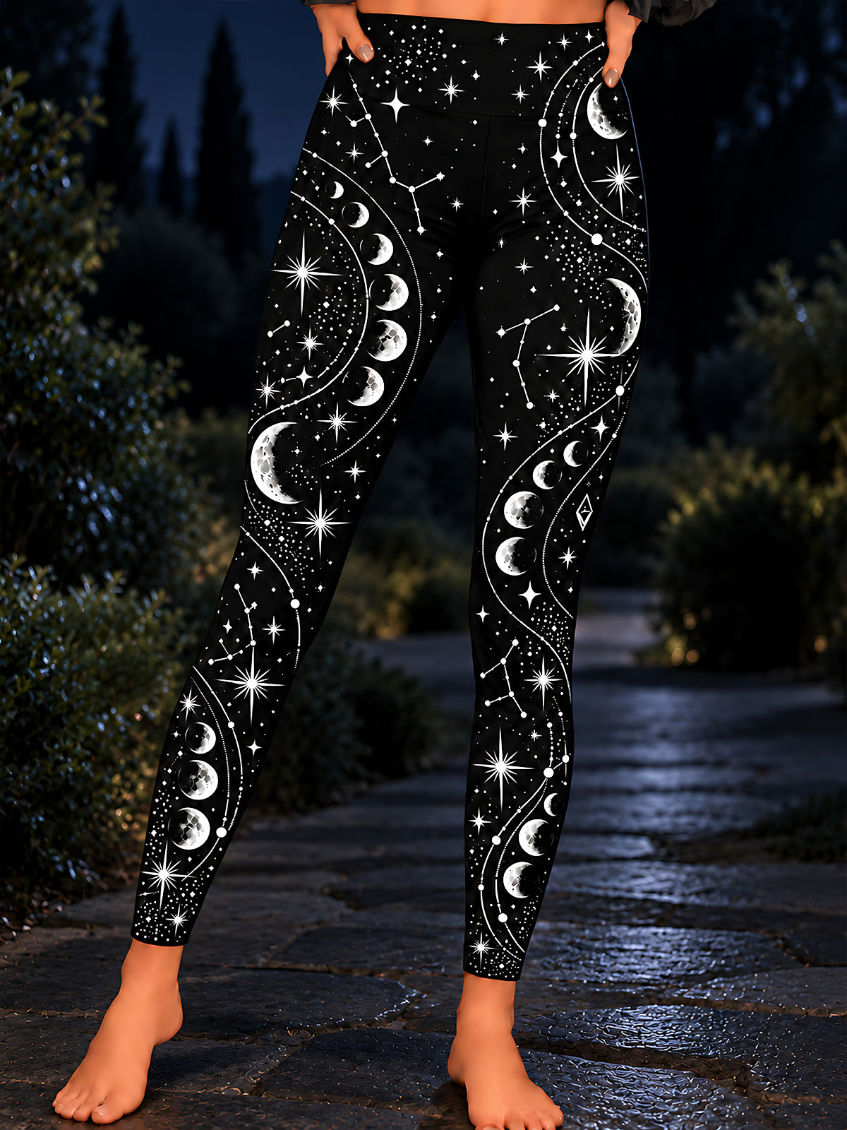 Oceanlyte Constellation The night sky Women's Leggings
