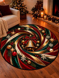 Oceanlyte Christmas bells Round Area Rug