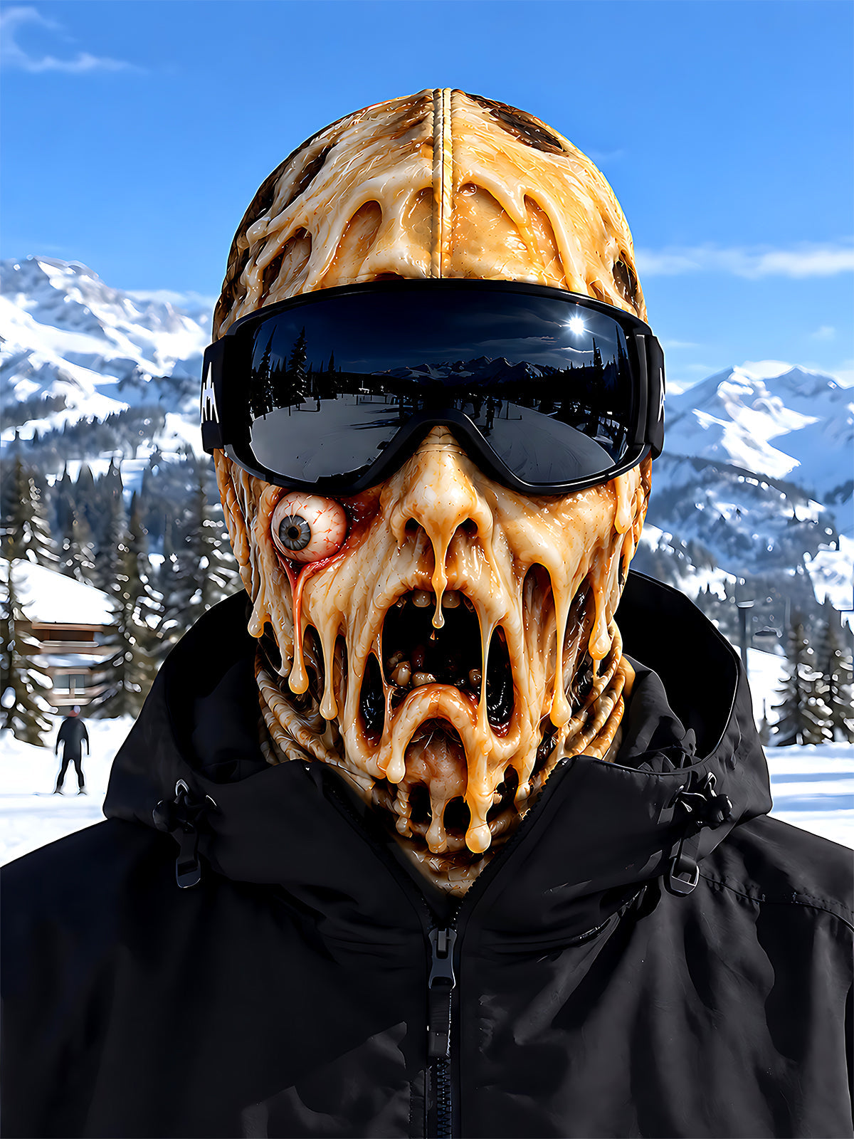 Oceanlyte dark Zombie Ski Mask