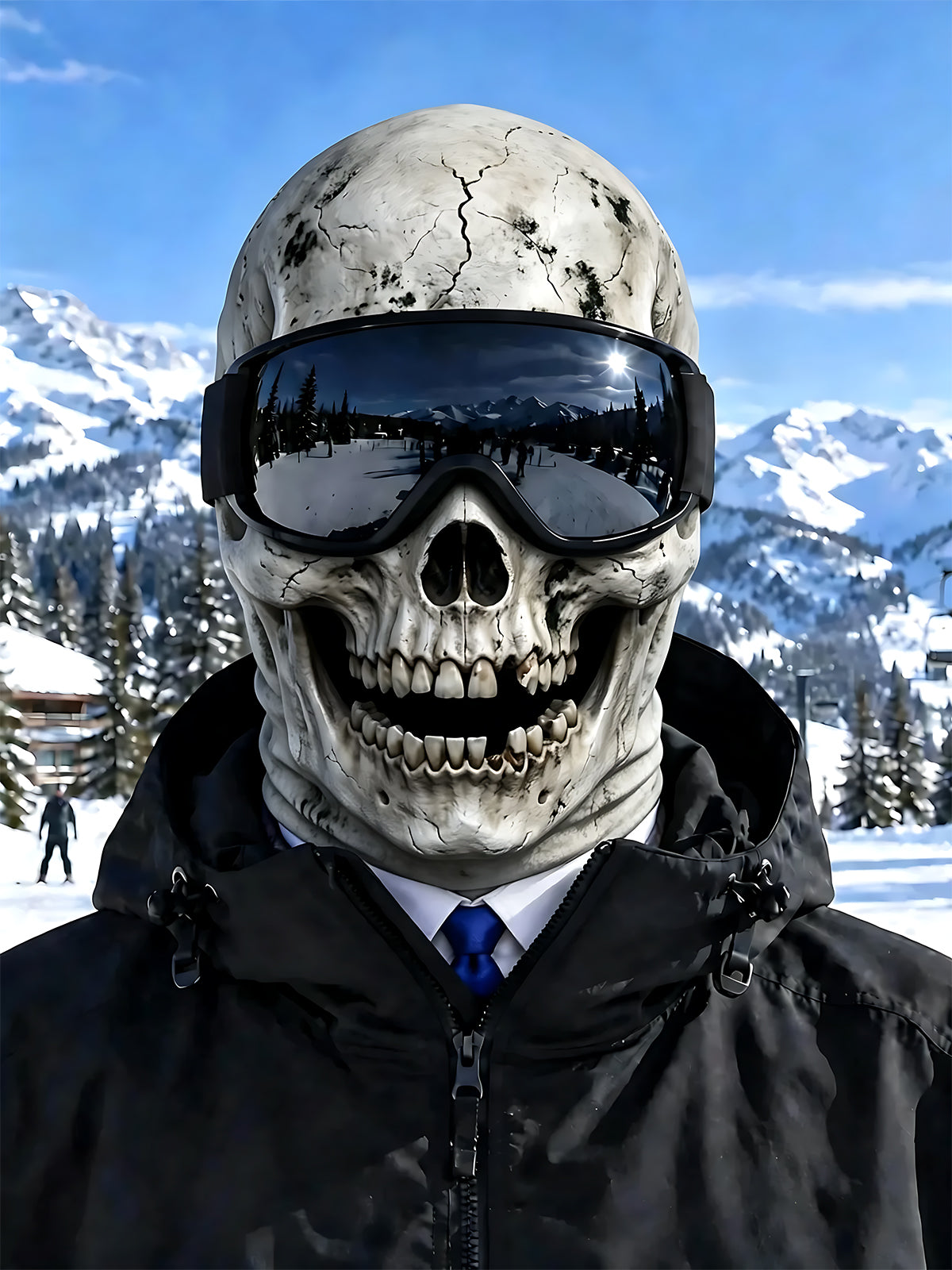 Oceanlyte Funny Skull Ski Mask