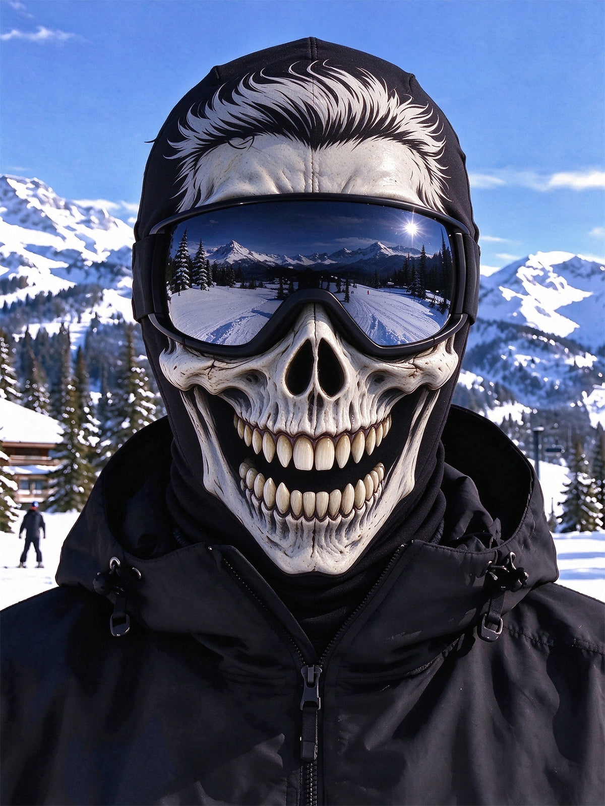 Oceanlyte Funny Skull Ski Mask