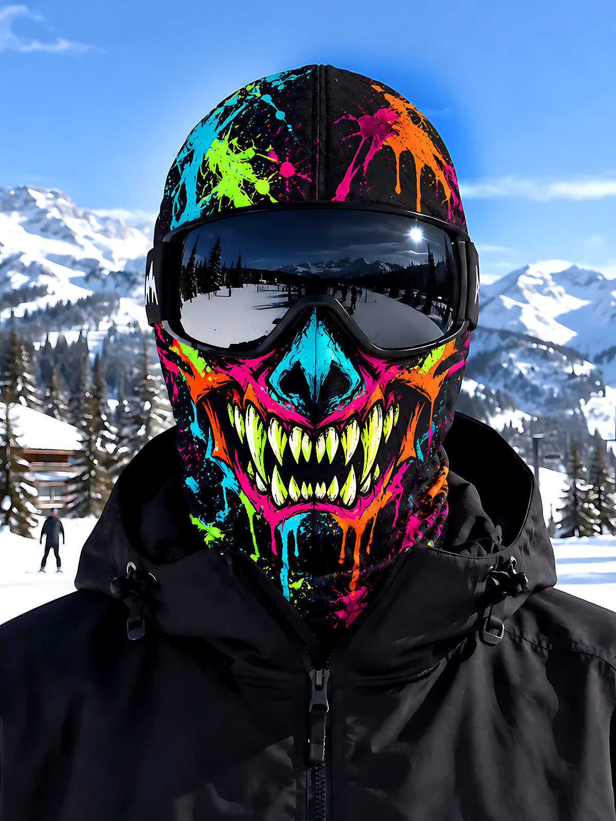 Oceanlyte Tie dye skull Ski Mask