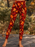 Oceanlyte Thanksgiving Maple leaf Women's Leggings