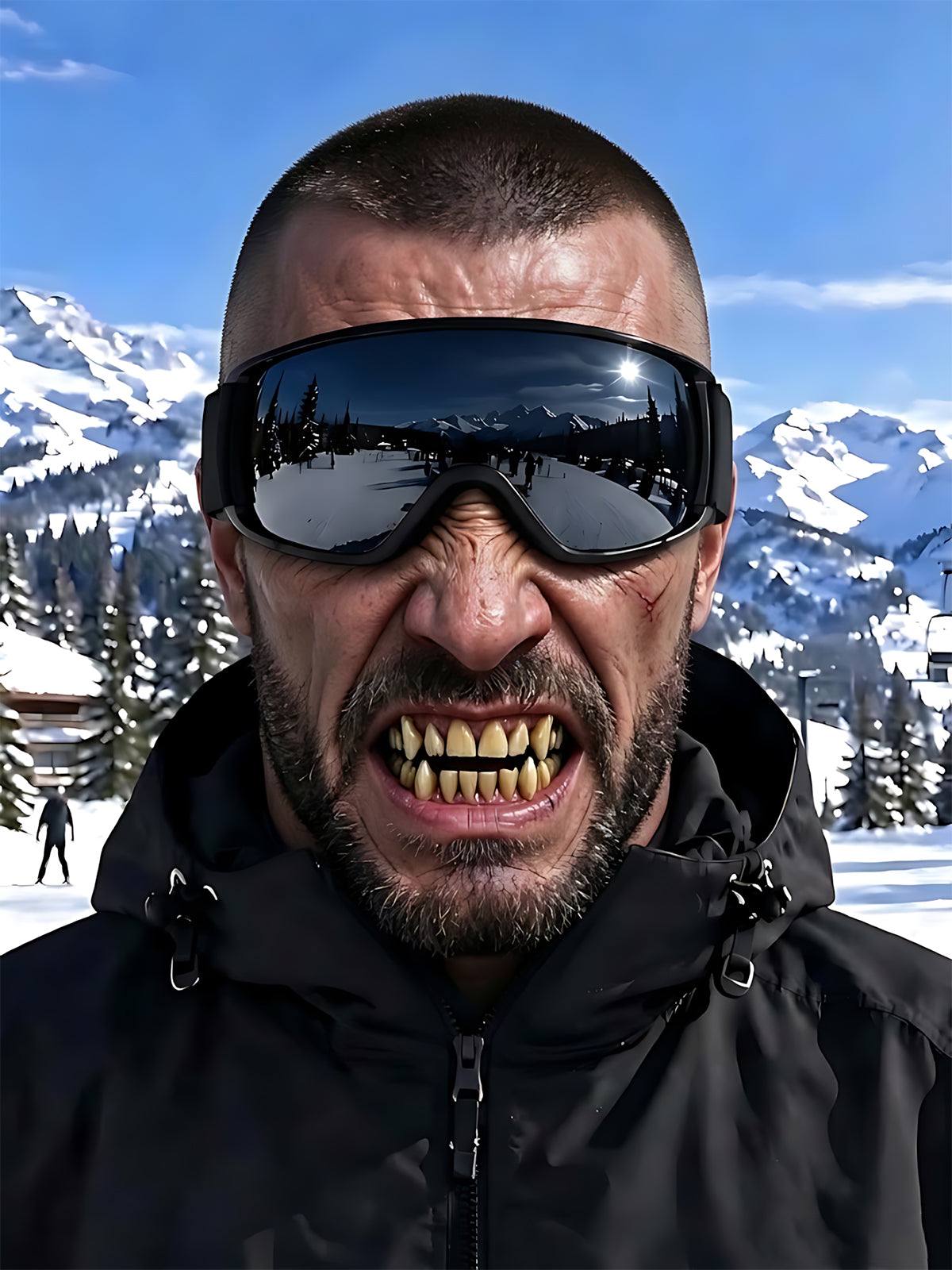 Oceanlyte Werewolf Face Ski Mask