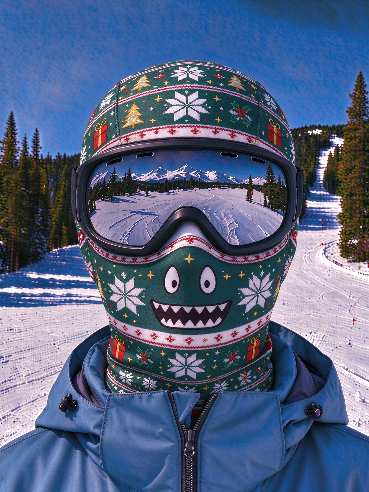 Oceanlyte Christmas Monster Ski Mask