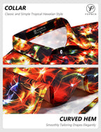 Oceanlyte Mens Christmas Shirt Christmas Neon Print Casual Button Down Holiday Shirt Short Sleeve Loose Tops for Everyday Wear judicious