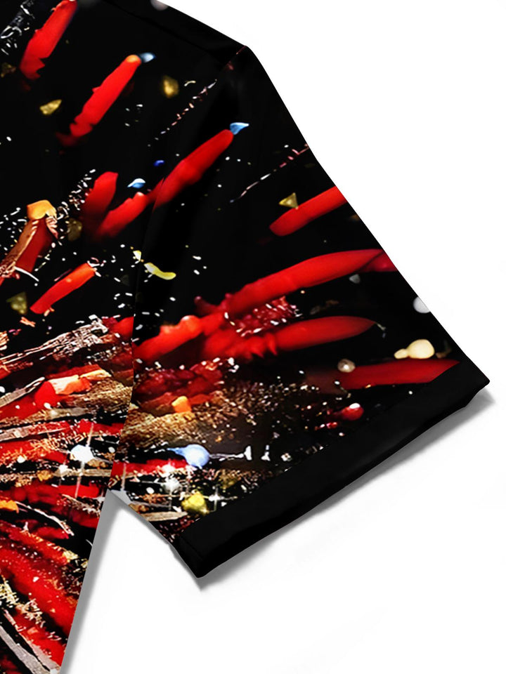 Firework Men's Pocket Short Sleeve Shirts