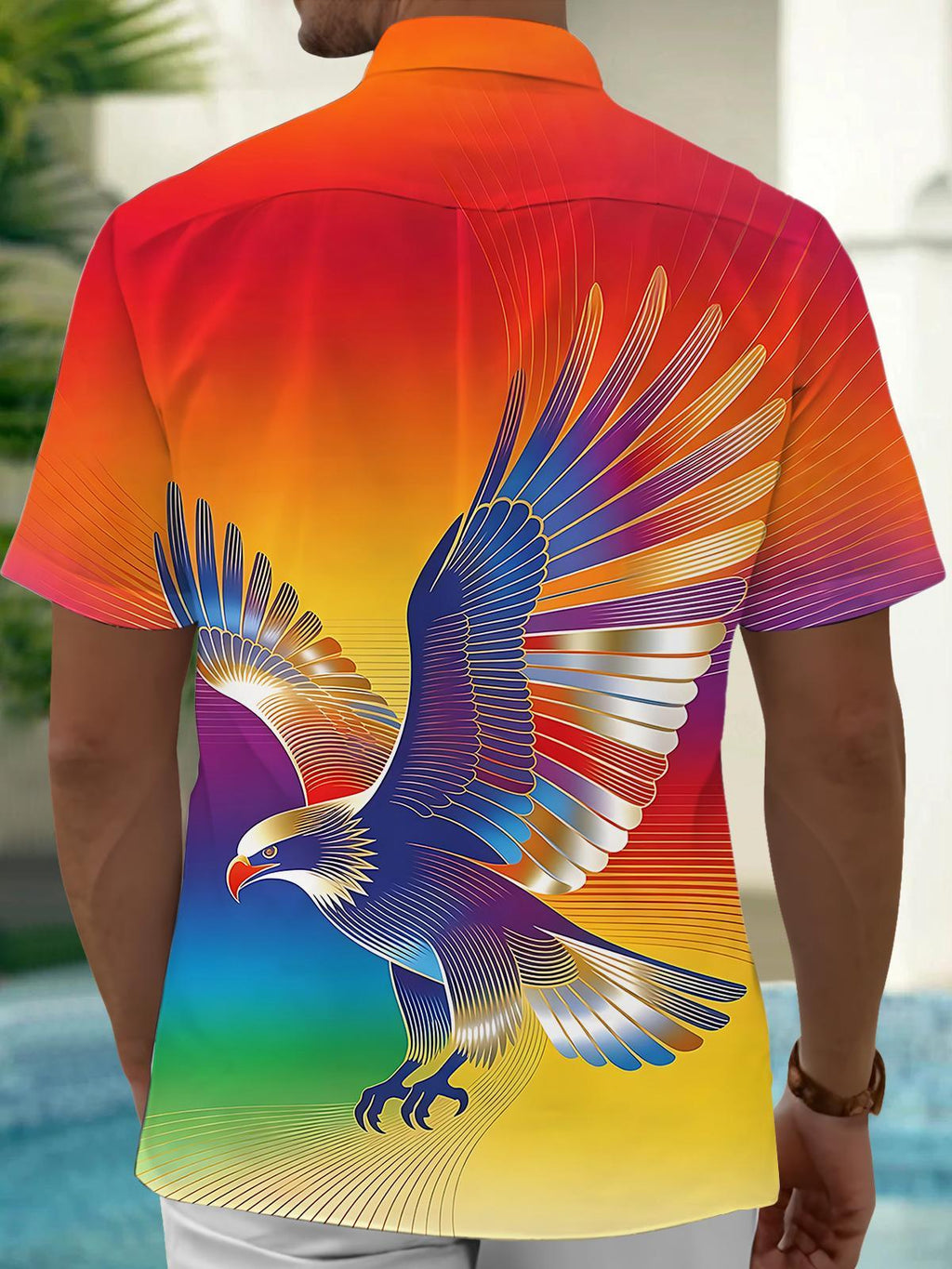 Eagle Men's Pocket Short Sleeve Shirts