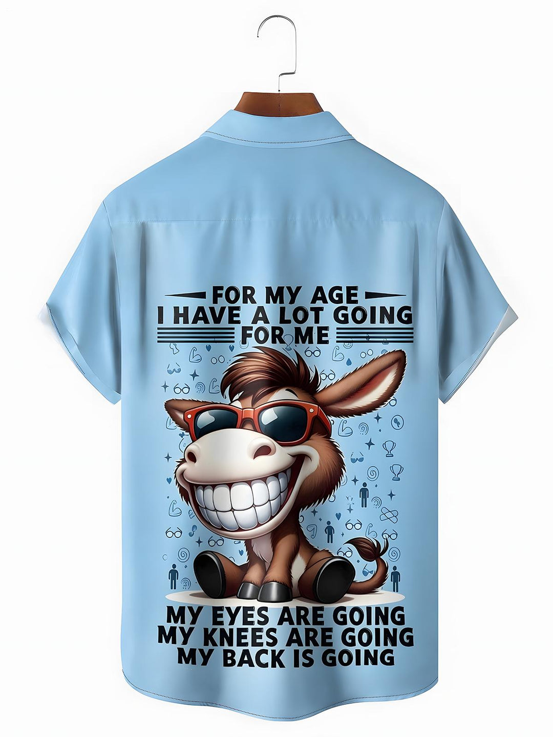 Donkey Men's Pocket Short Sleeve Shirts