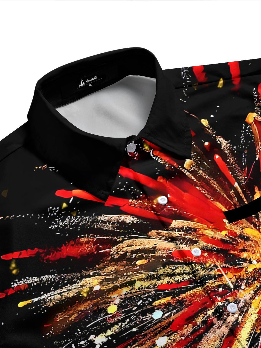 Firework Men's Pocket Short Sleeve Shirts