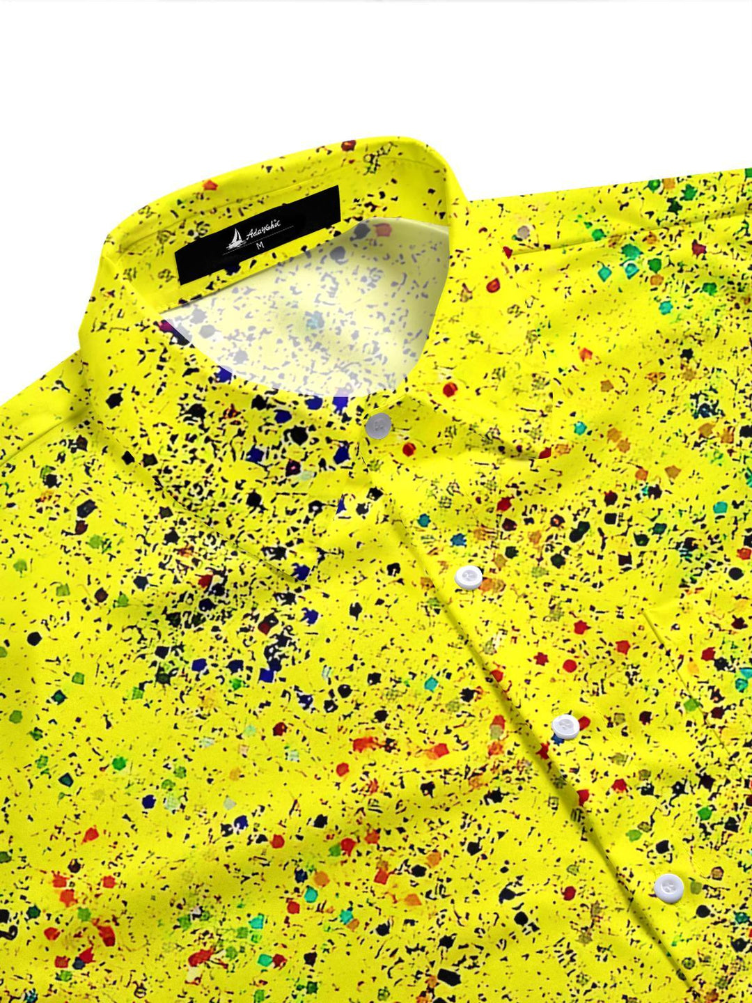 Polka Men's Pocket Short Sleeve Shirts